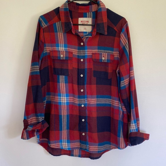 Mossimo Supply Co. Tops - MOSSIMO plaid flannel shirt
